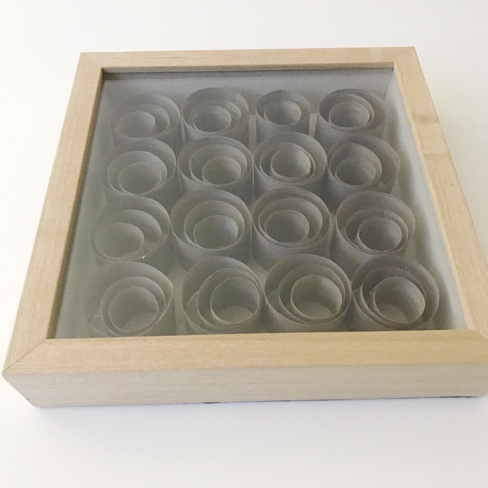 Framed Circle Art